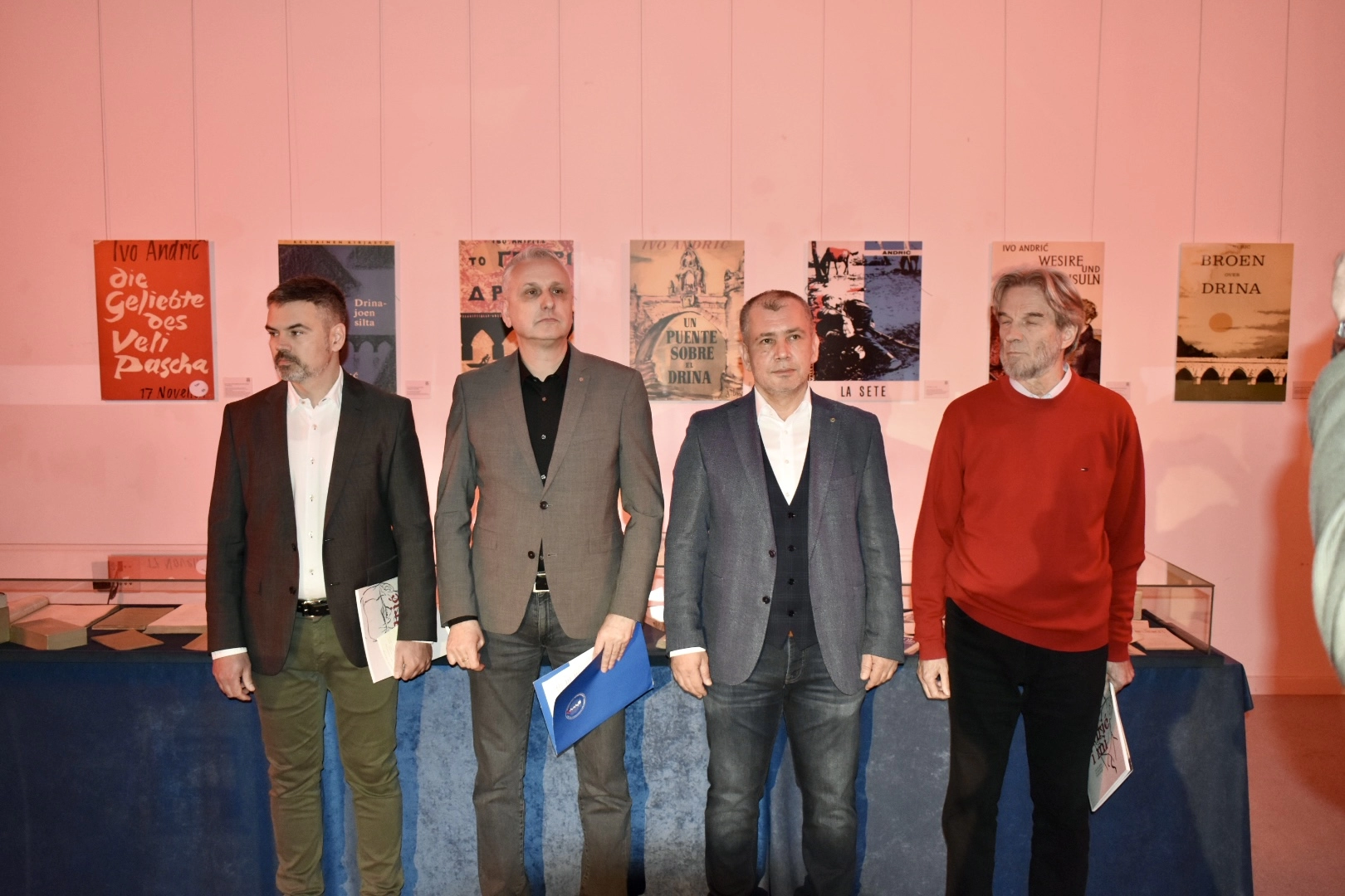 UZ OKVIR Izložba Andrić i mi Danijel Vidović Miroslav Landeka Antonijo Sesar Željko Ivanković